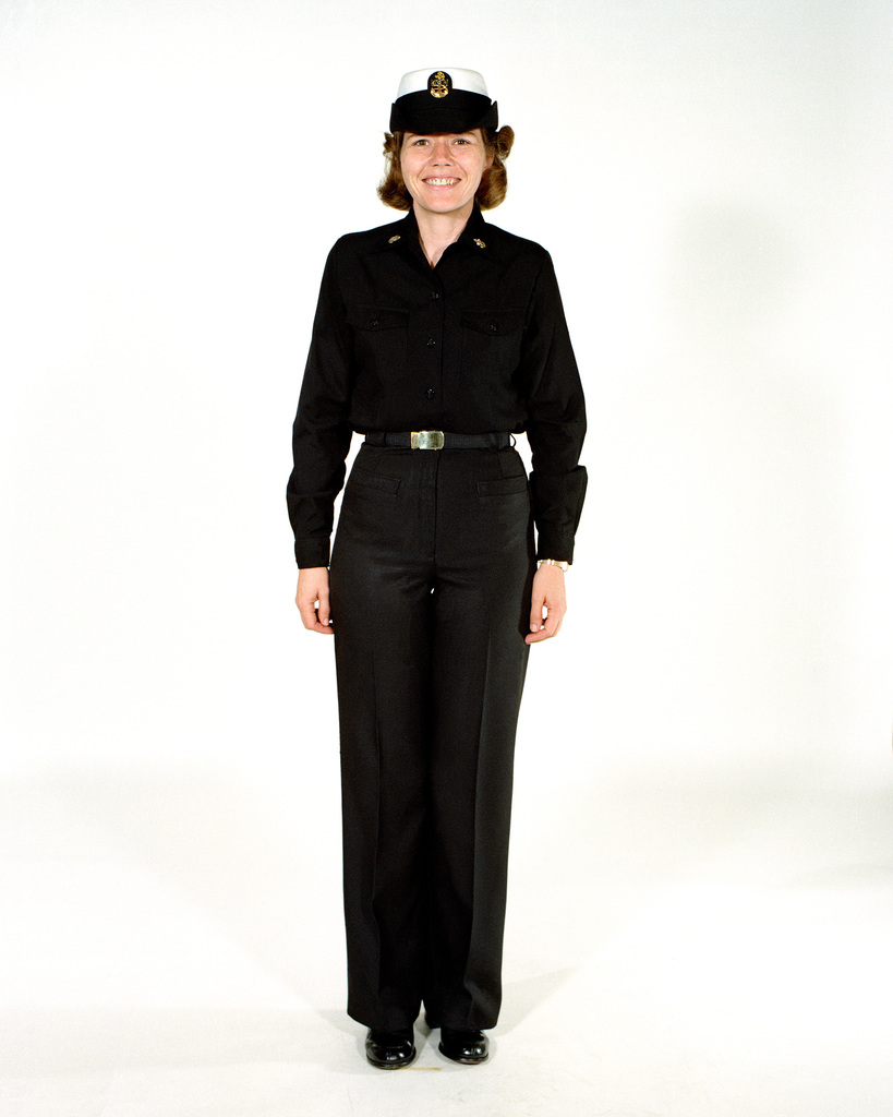 Navy Uniforms Women S Winter Working Blue Chief Petty Officer