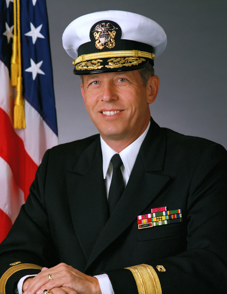 Portrait US Navy USN Rear Admiral RDML Lower Half James C