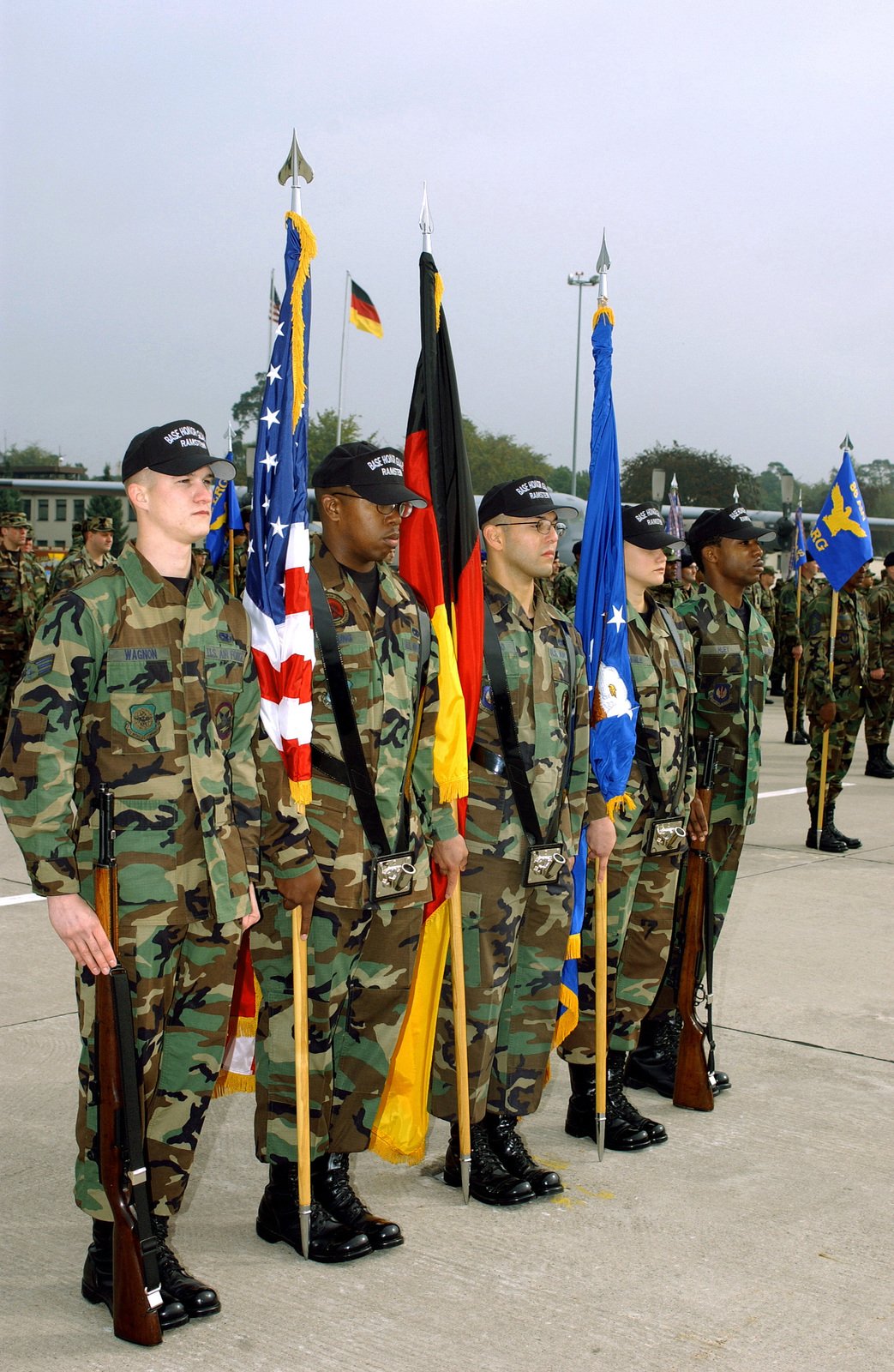 US Air Force USAF SENIOR AIRMAN SRA Patrick Wagnon From The Left