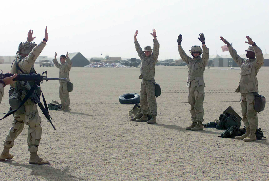 US Marine Corps USMC Marines Assigned To Lima Company 3rd Battalion