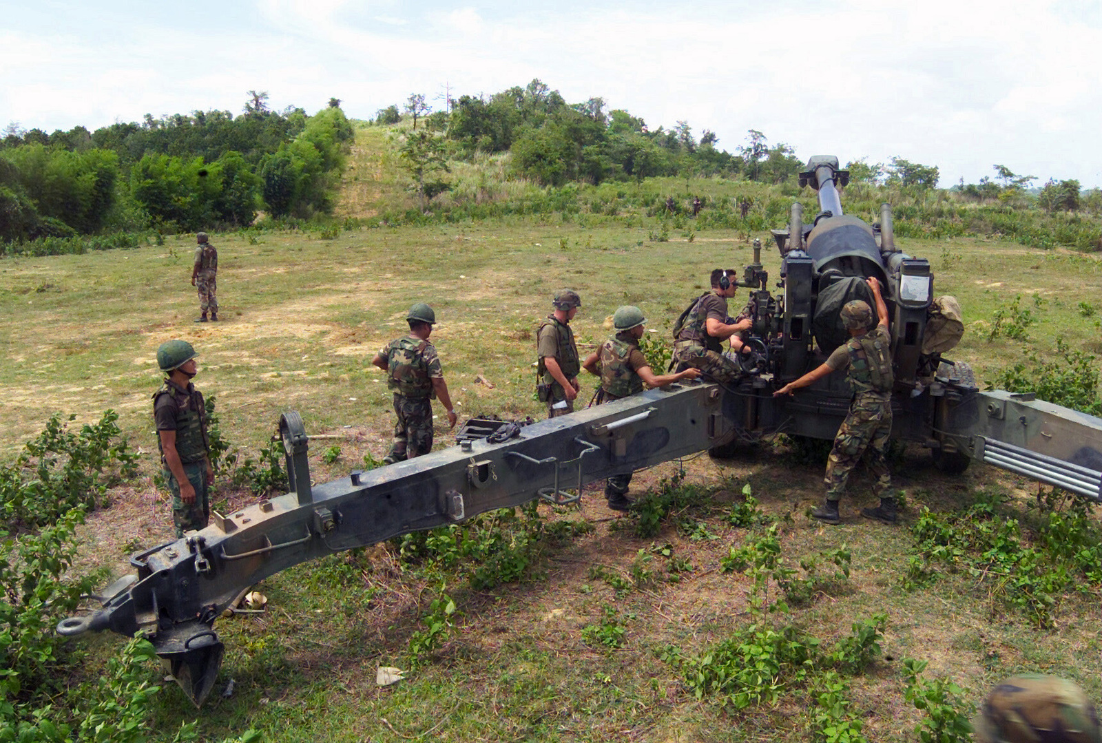 Us Marine Corps Usmc Marine Assigned To S Battery Th Battalion