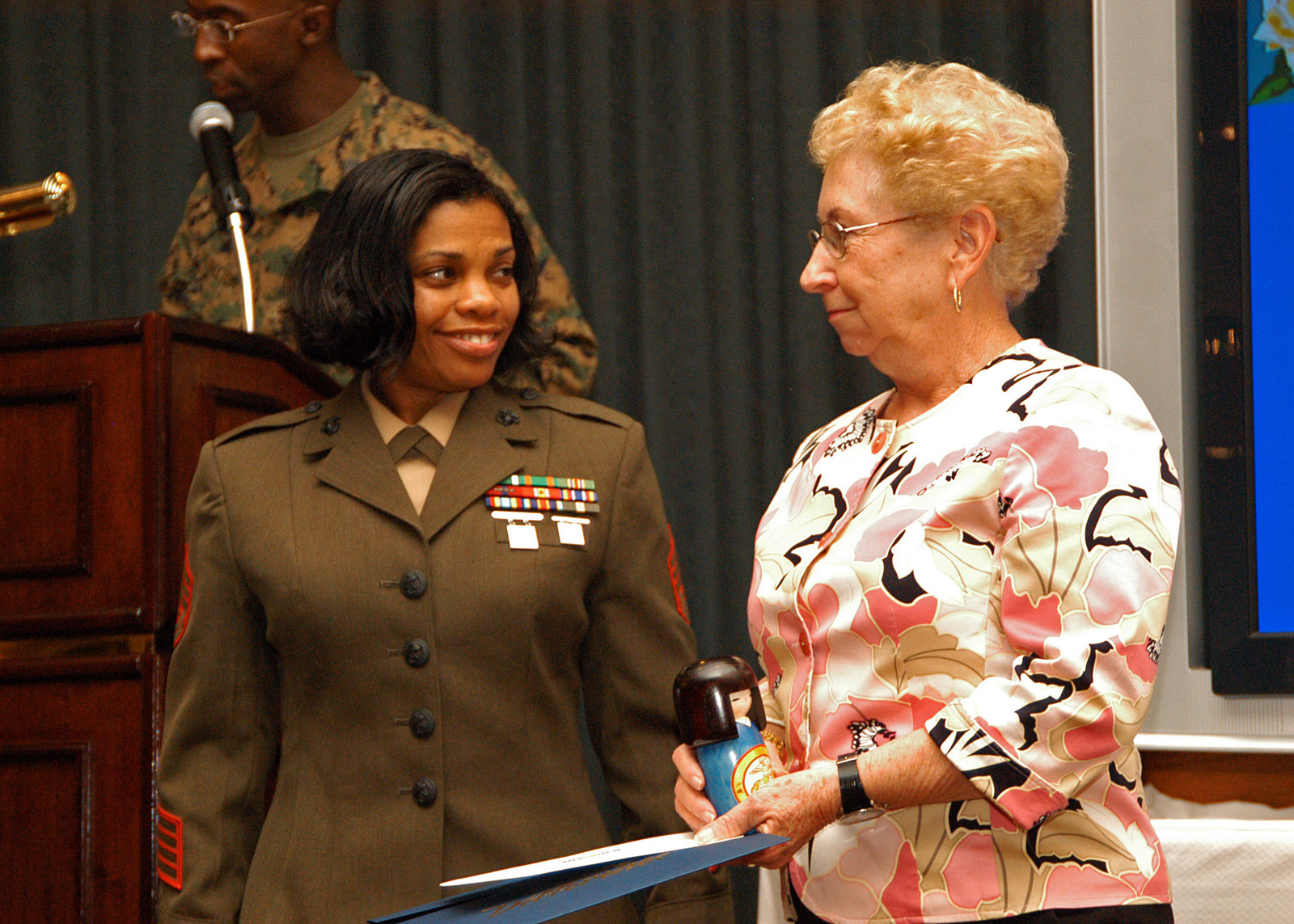 GUNNERY SGT Pamela Davis Equal Opportunity Advisor For Marine Corps