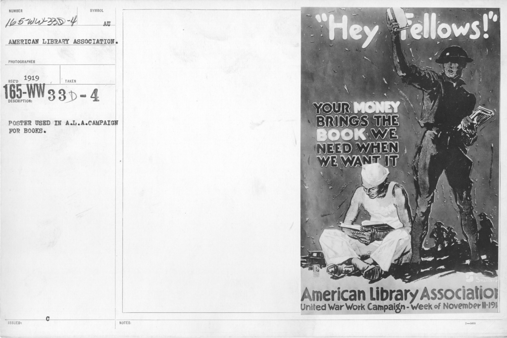 American Library Association Posters Poster used in A.L.A. Campaign