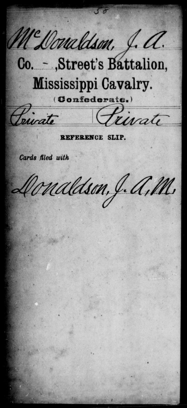 McDonaldson, J A - Age: [Blank], Year: [BLANK] - Mississippi Street's ...