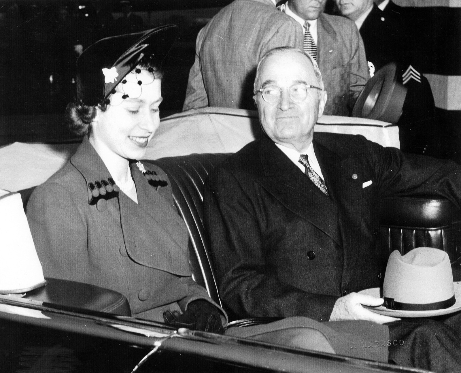 Image result for photos of truman and princess elizabeth