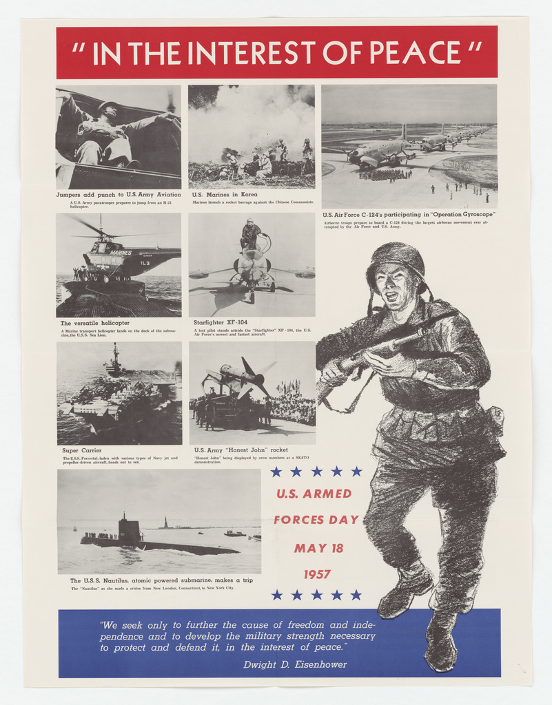 Armed Forces Day Poster With Usa Flag Stock Illustration