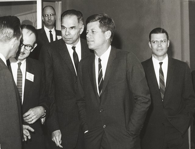 President John F. Kennedy's visit to Lawrence Radiation Laboratory ...