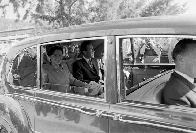 Britain's Princess Margaret and her husband, Lord Snowdon in their ...