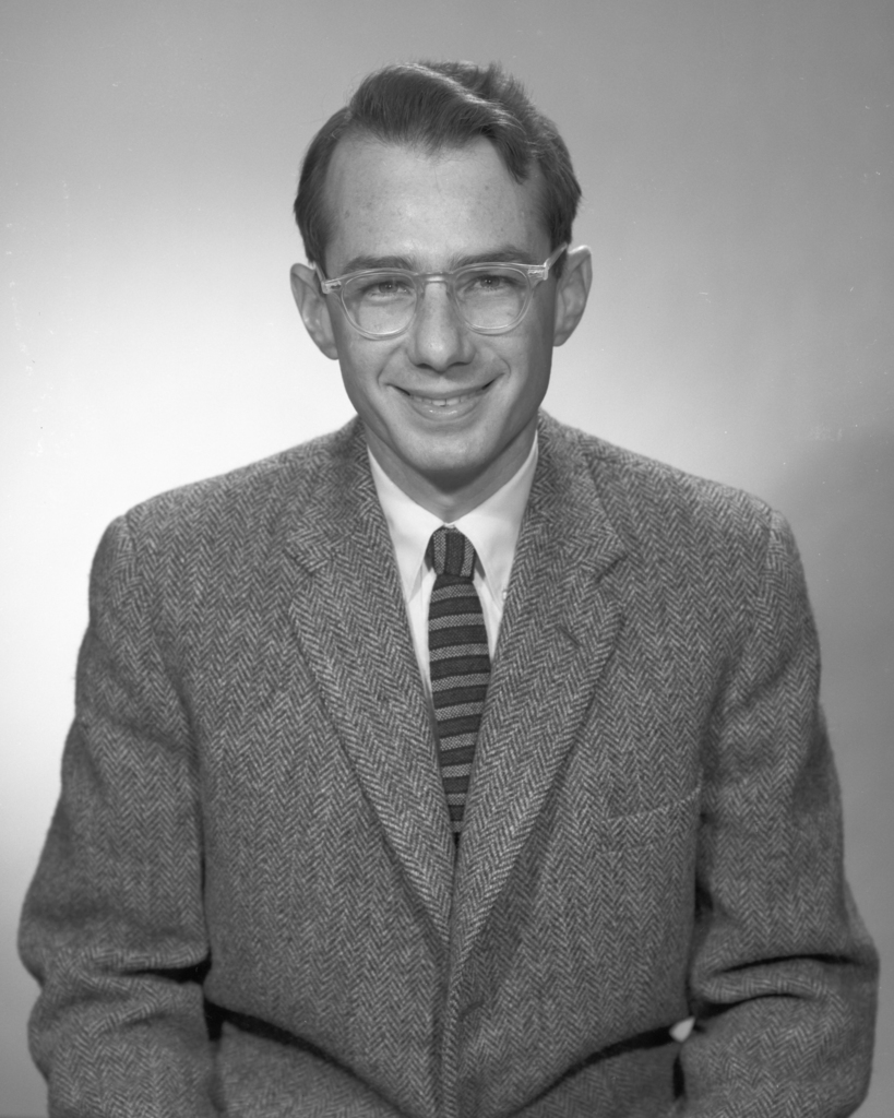 Passport photo of Arthur Rosenfeld, taken March 4, 1966. Morgue 1966-6 ...