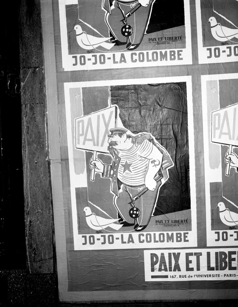 [Political Posters - Paris Posters Battle Against Communism, 