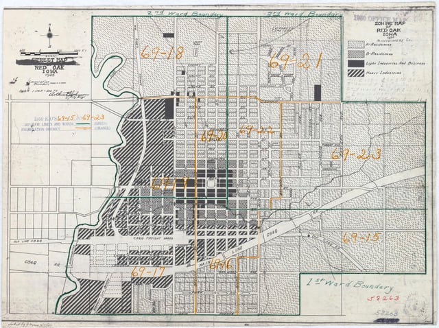 1950 Census Enumeration District Maps - Iowa (IA) - Montgomery County ...