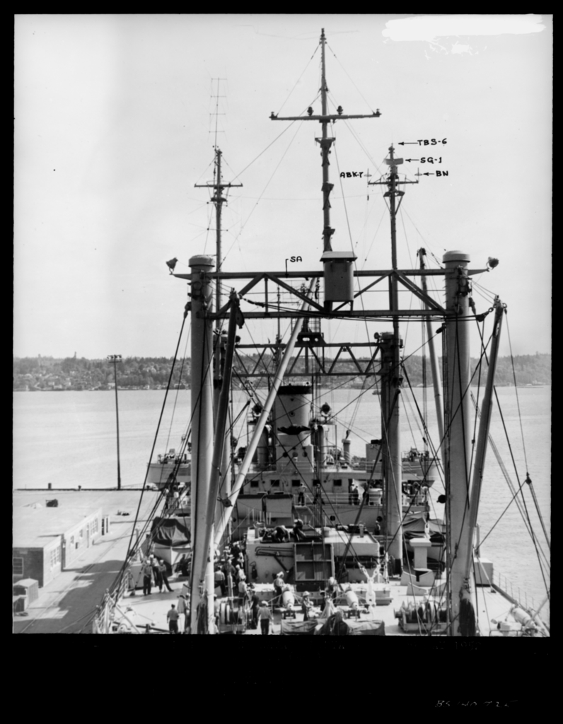 Navy Ship AR-9 Delta - Public domain photogrpaph - NARA & DVIDS Public ...