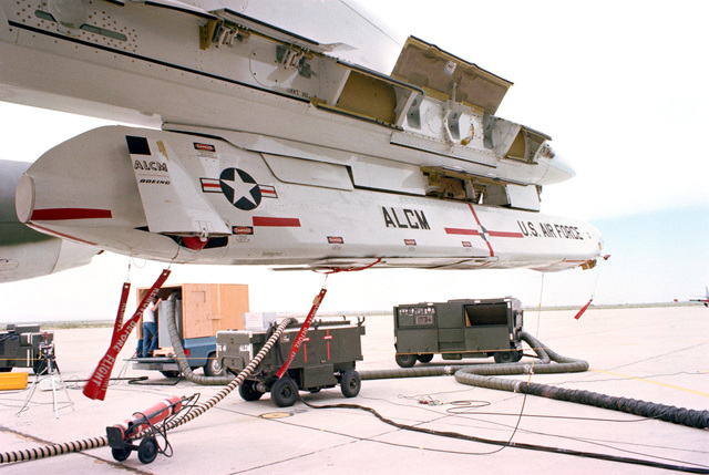 A left side view of an F-4G Advanced Wild Weasel Phantom ...