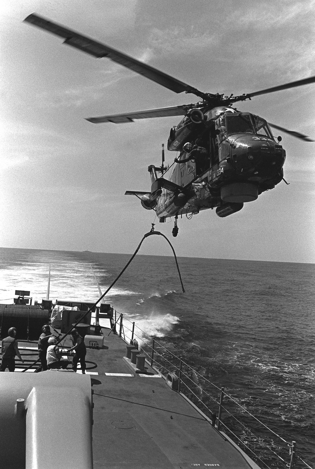 An SH-2F Seasprite light airborne multi-purpose system (LAMPS ...