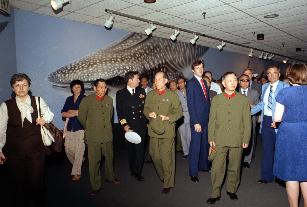 Members Of The Chinese Delegation From The People's Republic Of China ...