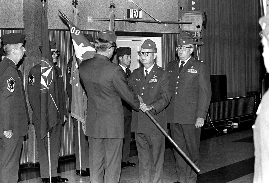 During A Change Of Command Ceremony, COL Joe B. Whitt, Outgoing ...