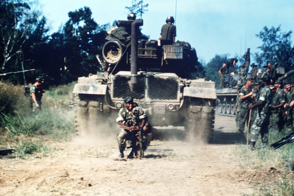 A Member Of Co. B, 1ST Bn., 3rd Marines, (Battalion Landing Team 1/3 ...