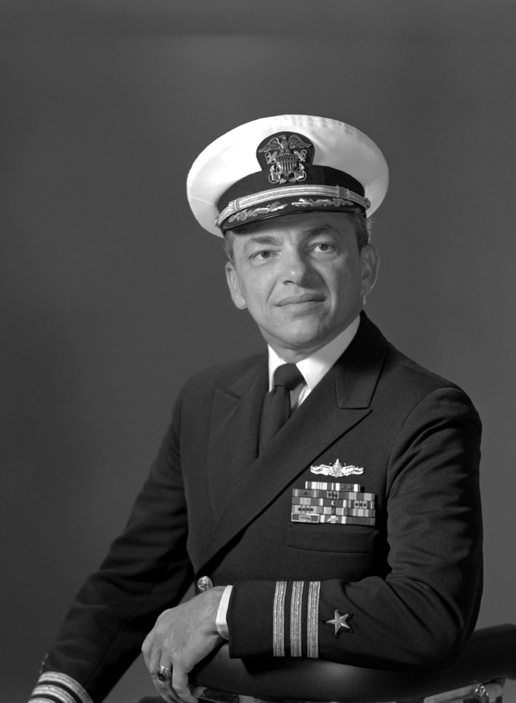 CDR Charles W. Barker USN covered NARA DVIDS Public Domain