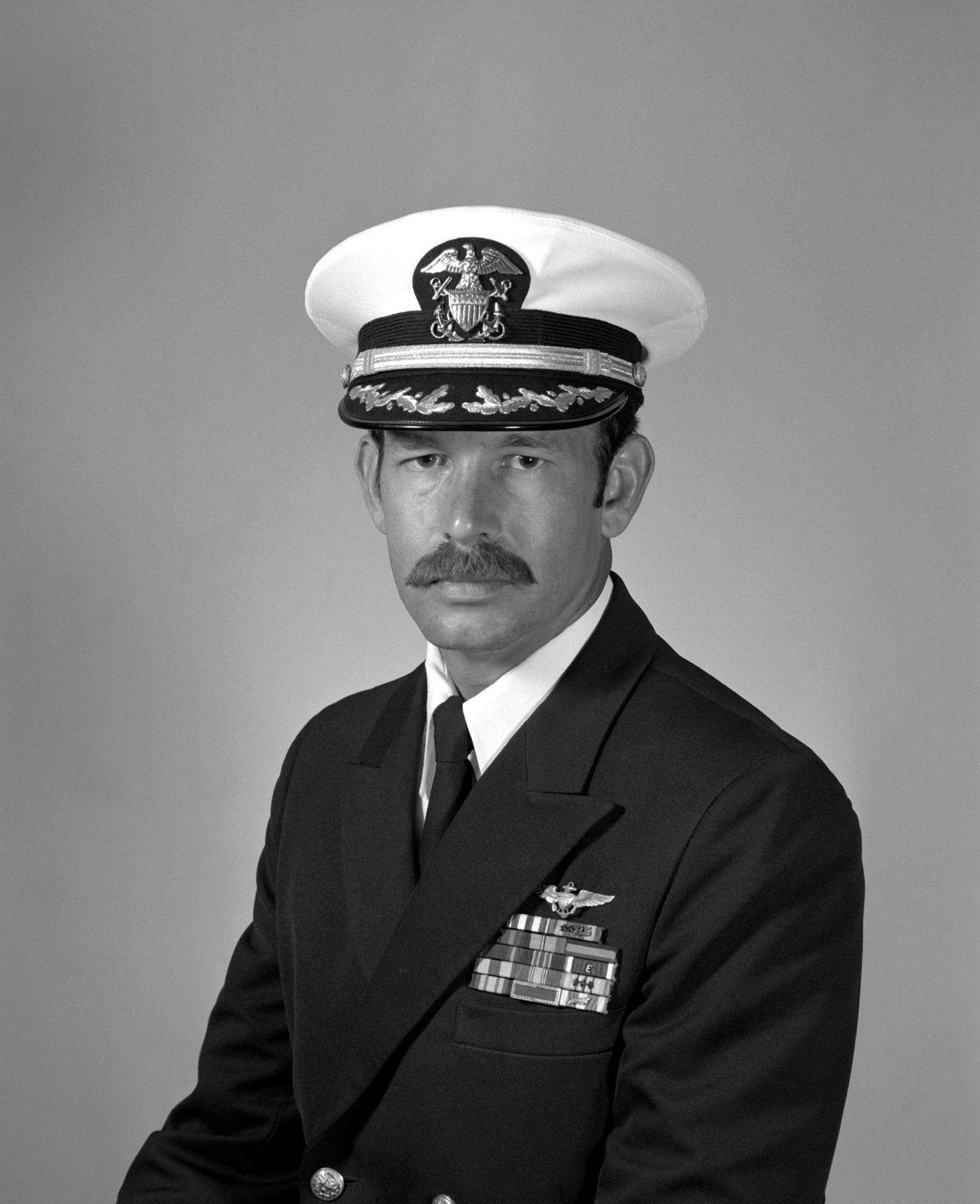 CDR William C. Mackey, USN (covered) - U.S. National Archives Public Domain Search