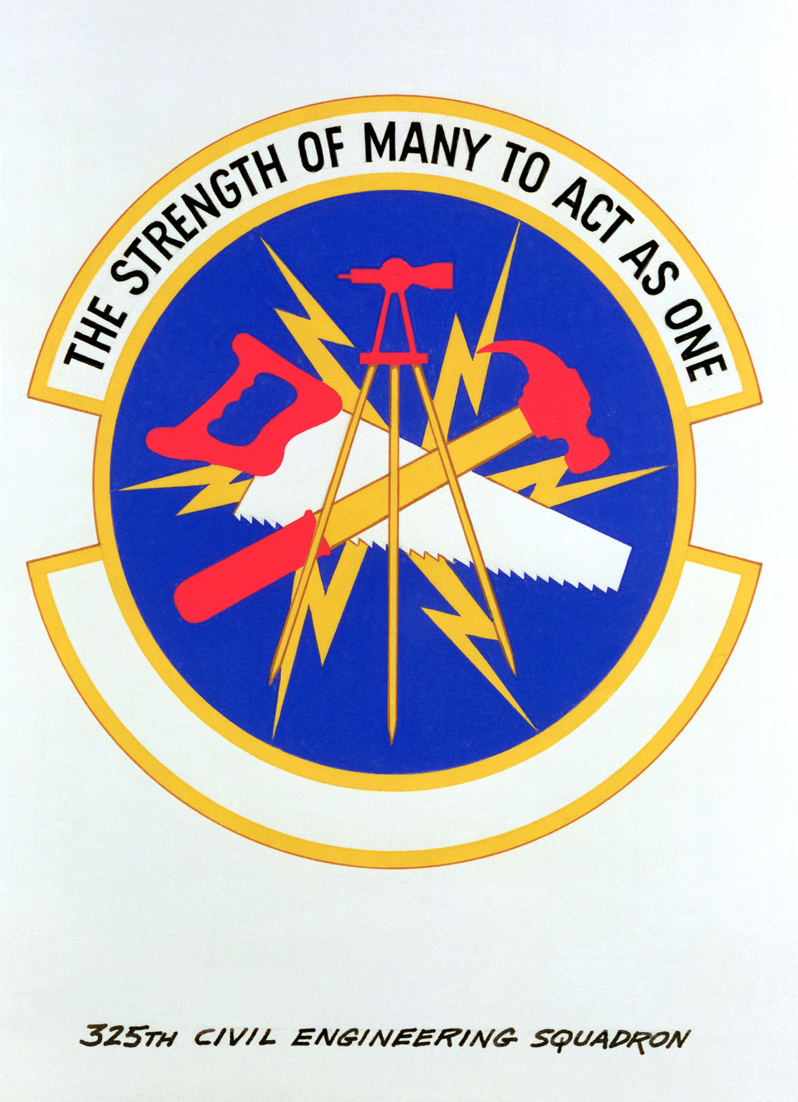 Approved insignia for: 325th Civil Engineering Squadron - NARA & DVIDS ...