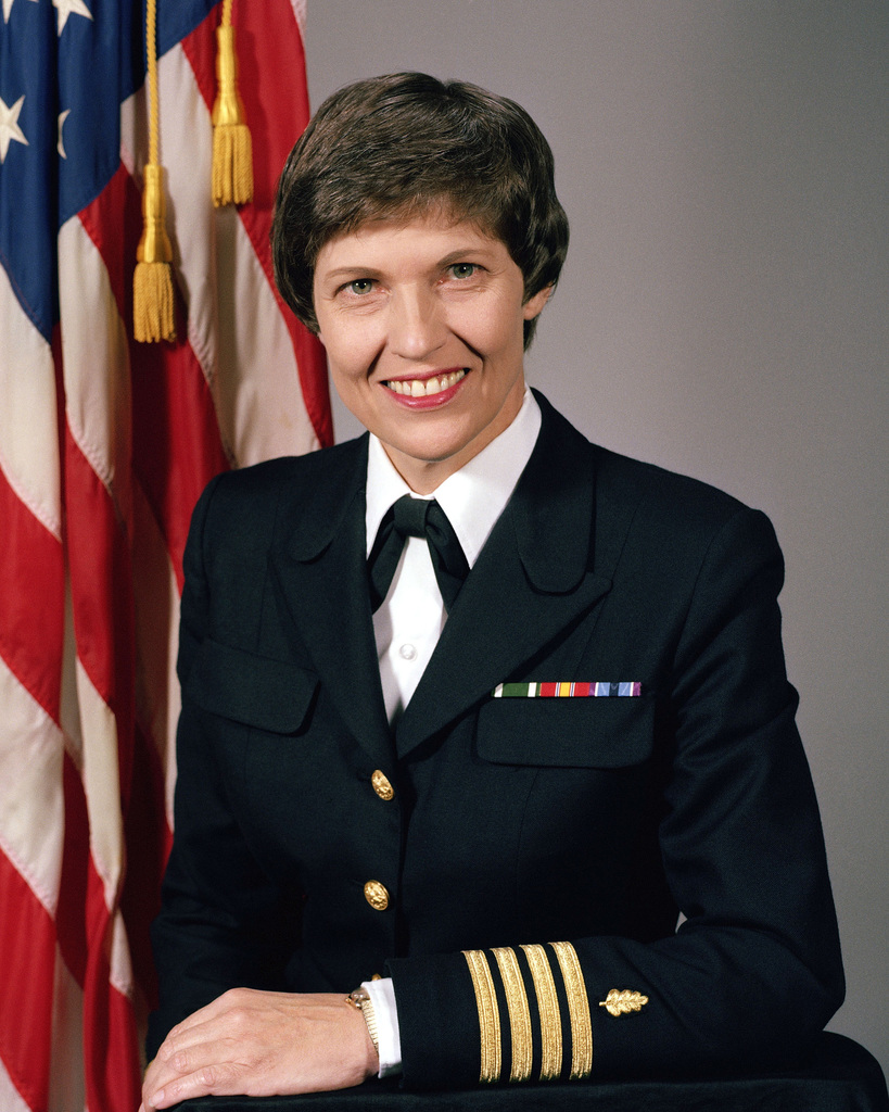 Captain Jo Ann Jennett, USN (uncovered) - NARA & DVIDS Public Domain ...