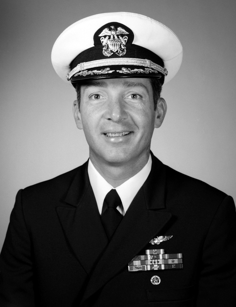 CDR Michael A. Malchiodi, USN (covered) - NARA & DVIDS Public Domain ...