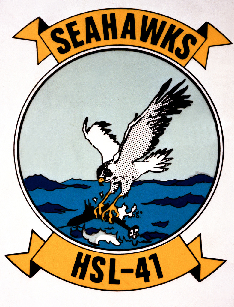 Official insignia for Light Helicopter Anti-submarine Squadron Eighty Four  (HSL-84) - NARA & DVIDS Public Domain Archive Public Domain Search