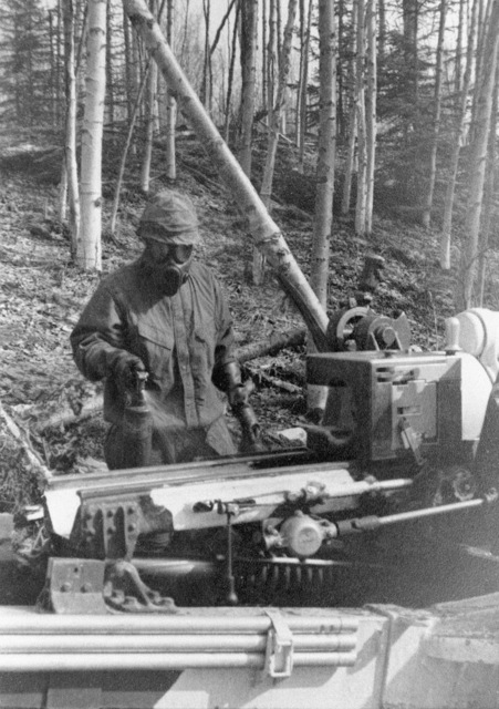 STAFF Sergeant Fred Moore Of Battery C, 1ST Battalion, 37th Field ...