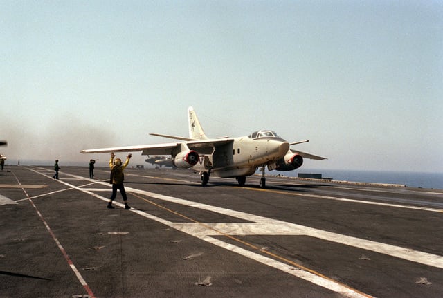 An EA-3D Skywarrior Aircraft Of Fleet Air Reconnaissance Squadron 2 (VQ ...