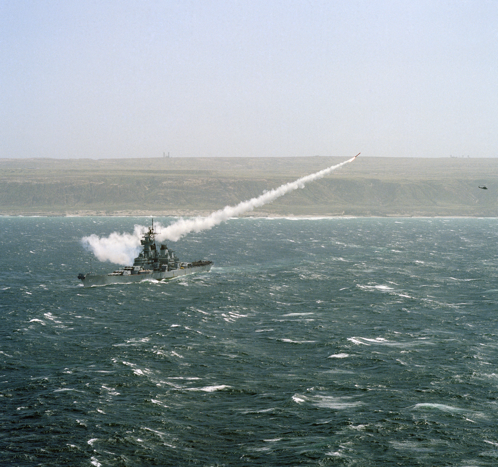 A Bgm 109 Tomahawk Land Attack Cruise Missile With A Conventional