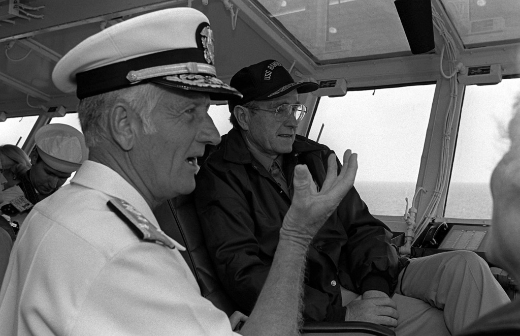 Admirals visit Langley