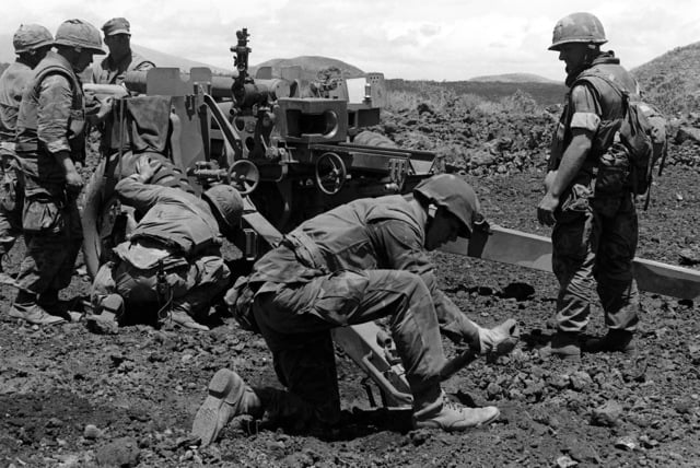 Marines From Battery, B, 1ST Battalion, 12th Marine Regiment, 1ST ...