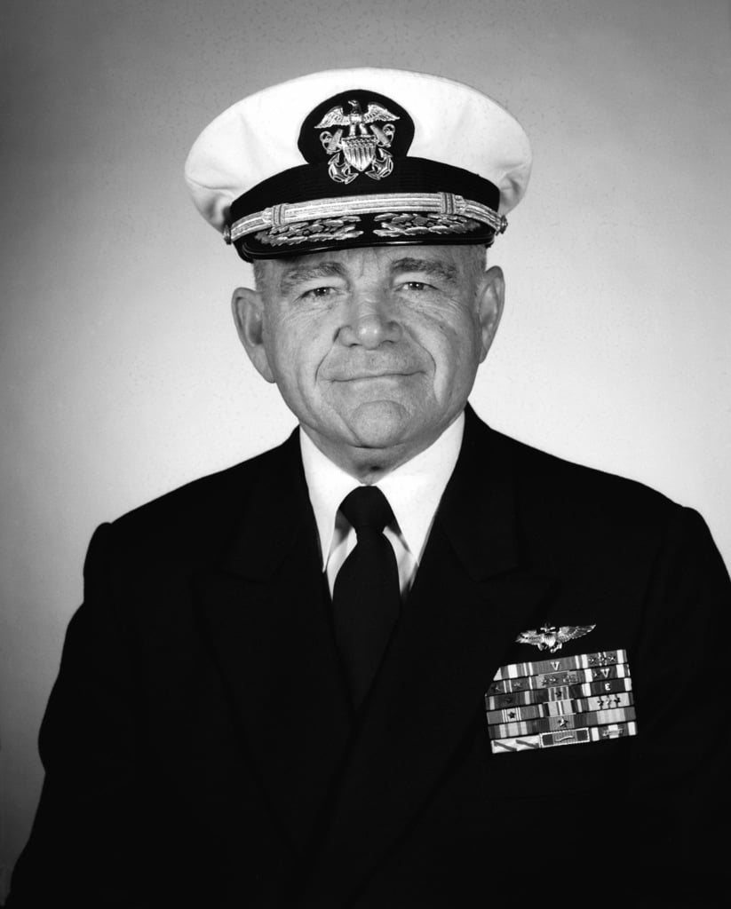 RADM Joseph F. Frick, USN (covered) - NARA & DVIDS Public Domain ...