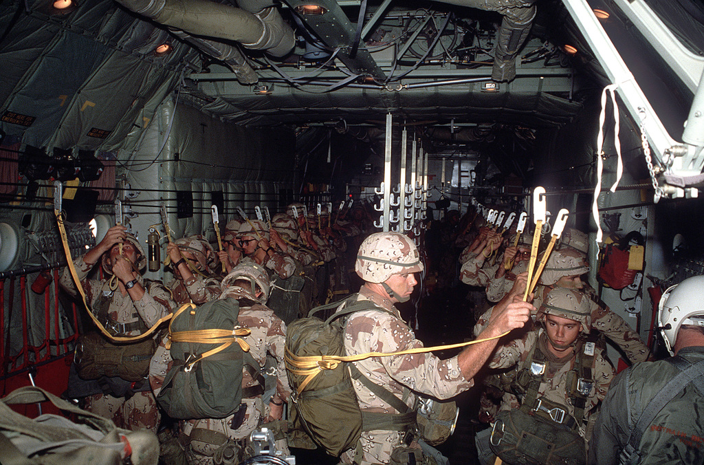 DVIDS - Images - 3BCT, 82ABN Conduct C-130 Jumps [Image 11 of 11]