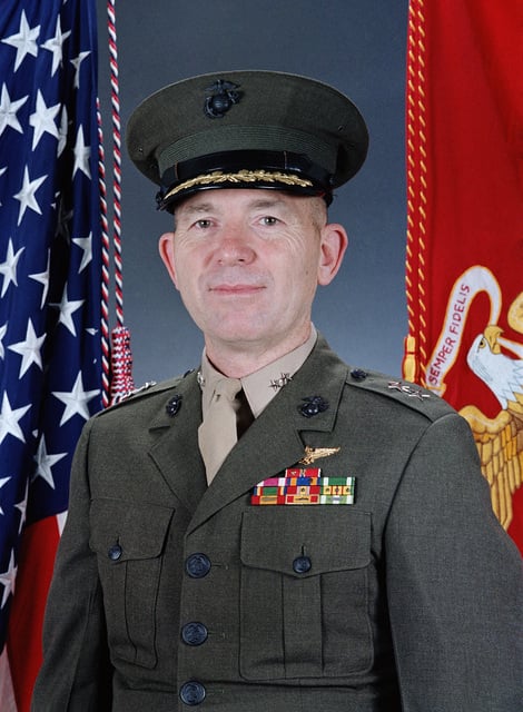 Portrait: US Marine Corps (USMC) Major General (MGEN) Clayton L ...