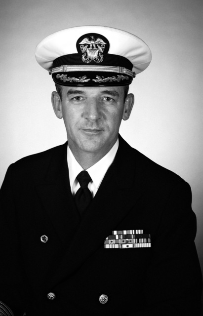 Captain Richard E. Erwin, USN (covered) - PICRYL Public Domain Search