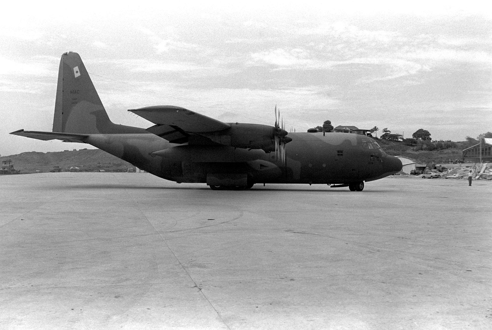 a-right-side-view-of-a-c-130-hercules-aircraft-in-use-during-operation