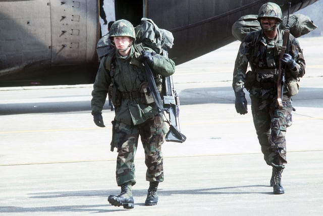 Airmen arrive at the base to participate in Exercise VOLANT SCORPION ...