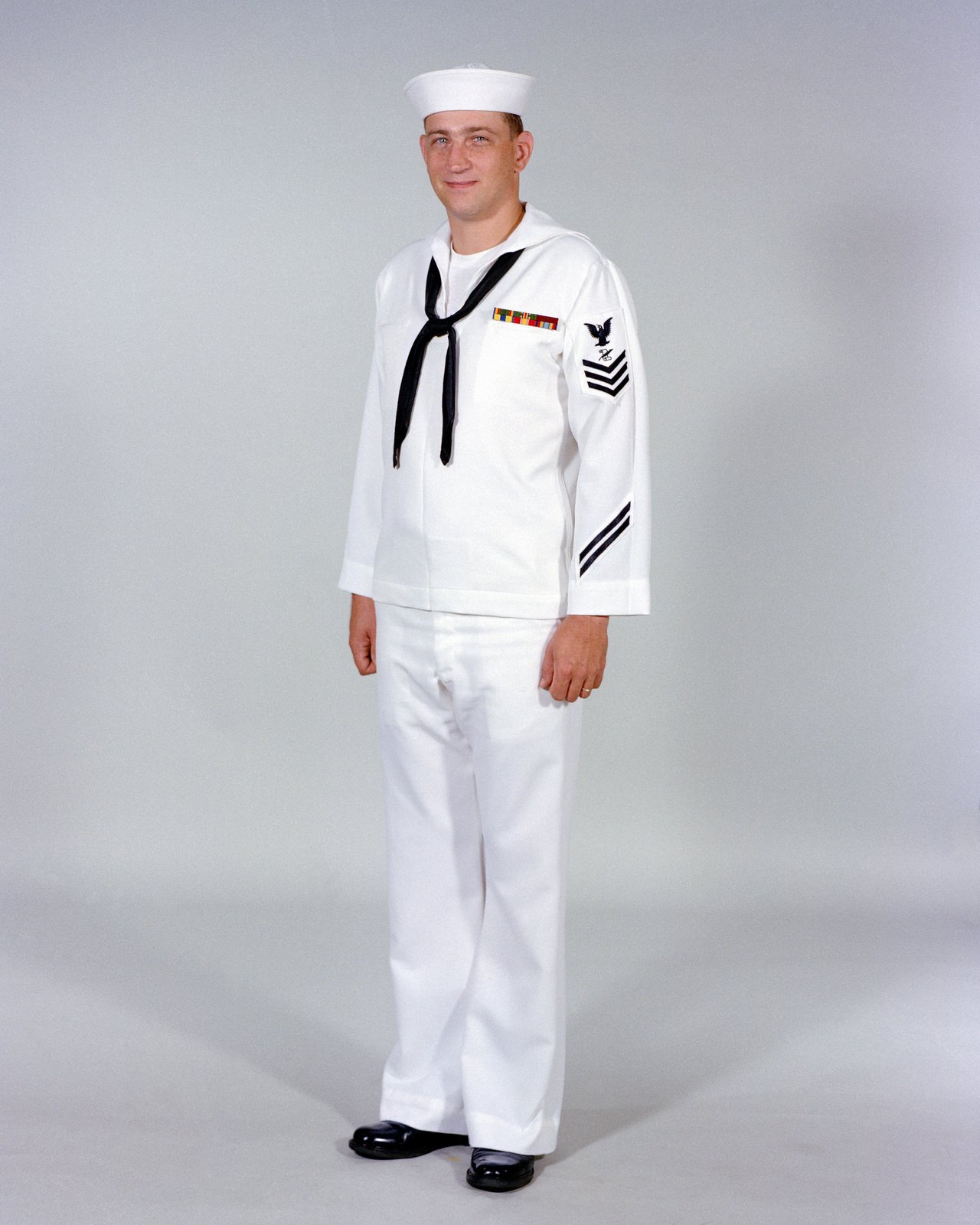 US Navy Enlisted White Uniform