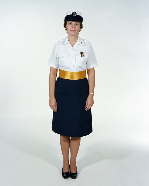 Navy Uniforms: Women's Tropical Dinner Dress Blue, CHIEF PETTY Officer ...