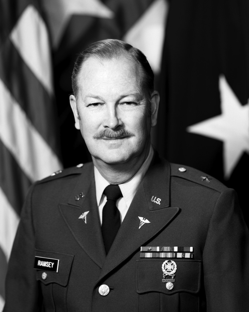 Portrait: US Army (USA) Brigadier General (BGEN) Frank A. Ramsey ...