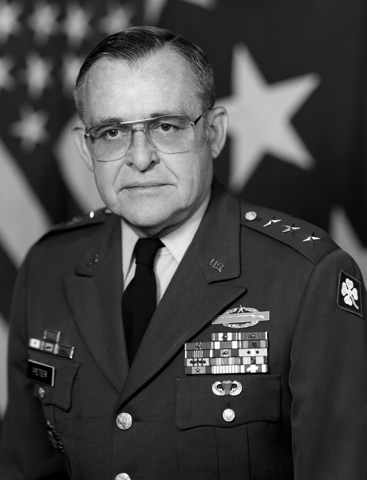 Portrait: US Army (USA) Lieutenant General (LGEN) Edward C. Peter ...