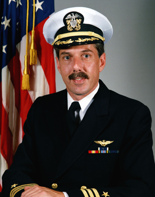 Commander Donald J. Patterson, USN (covered) - NARA & DVIDS Public ...