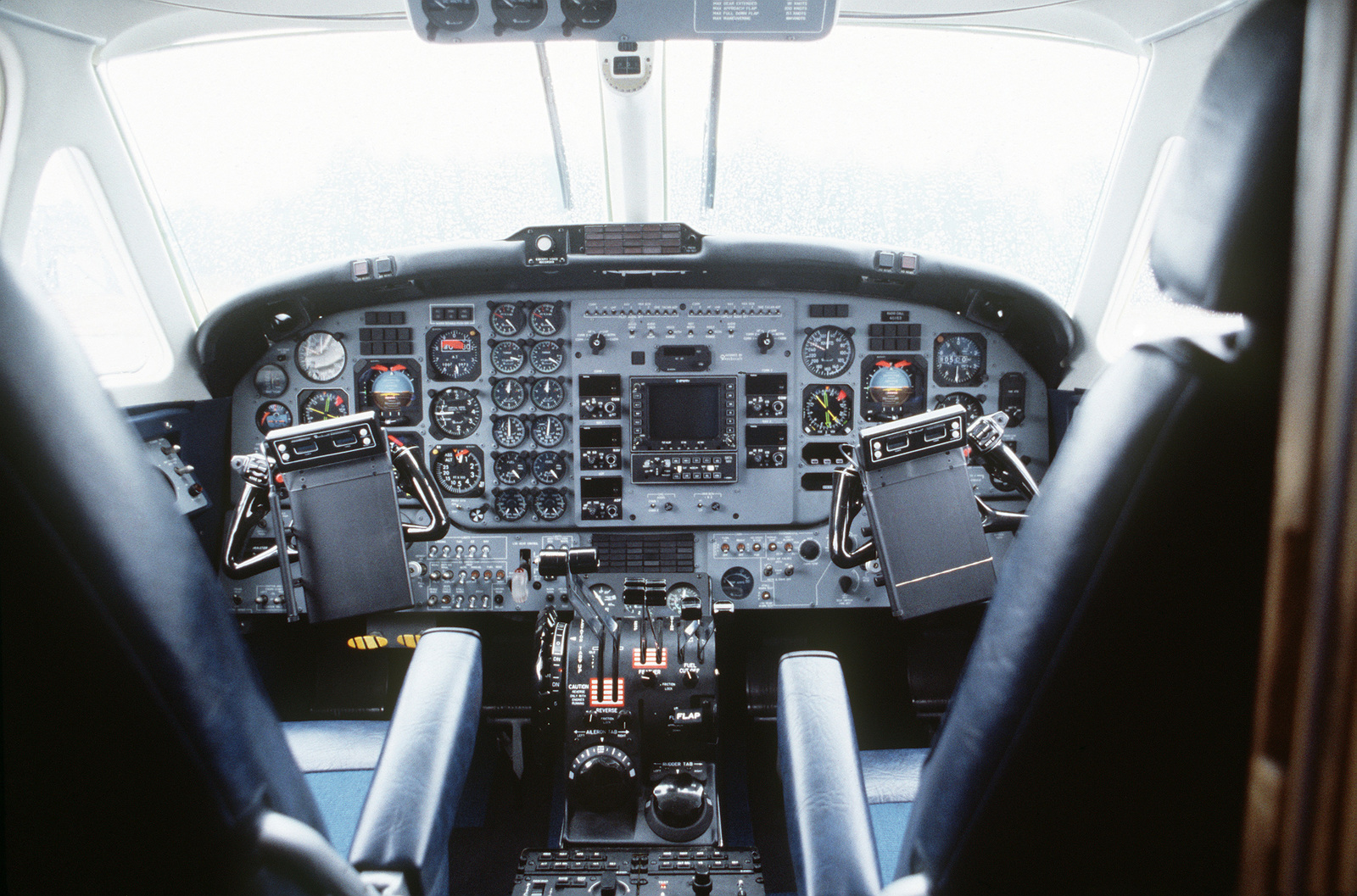 A View Of The Cockpit Of A C-12F Aircraft. The C-12 And The C-21 Aircraft  Will Replace The T-39 Saberliner - Nara & Dvids Public Domain Archive  Public Domain Search