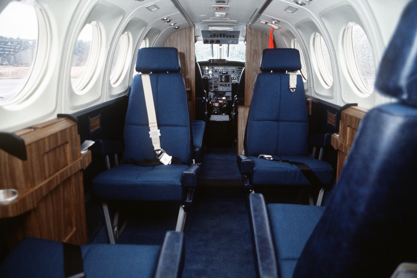 An Interior View Of A C-12F Aircraft. The C-12 And The C-21 Aircraft Will  Replace The T-39 Saberliner - Nara & Dvids Public Domain Archive Public  Domain Search