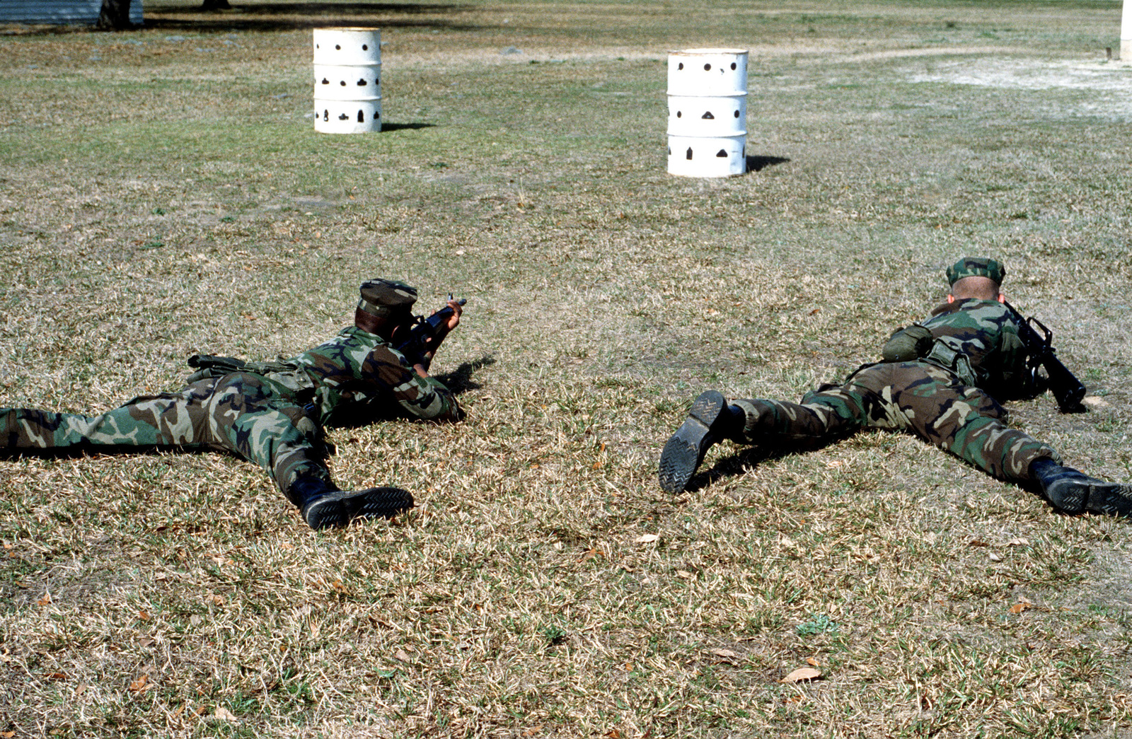 proper way to aim army rifle