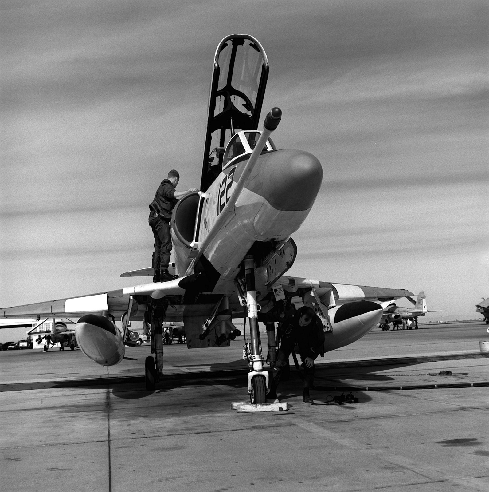 a-student-pilot-and-an-instructor-perform-a-preflight-check-on-a-ta-4j