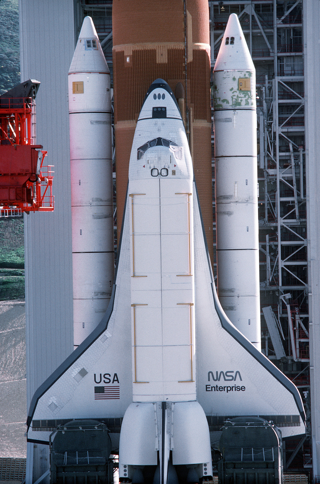 space shuttle enterprise launch date