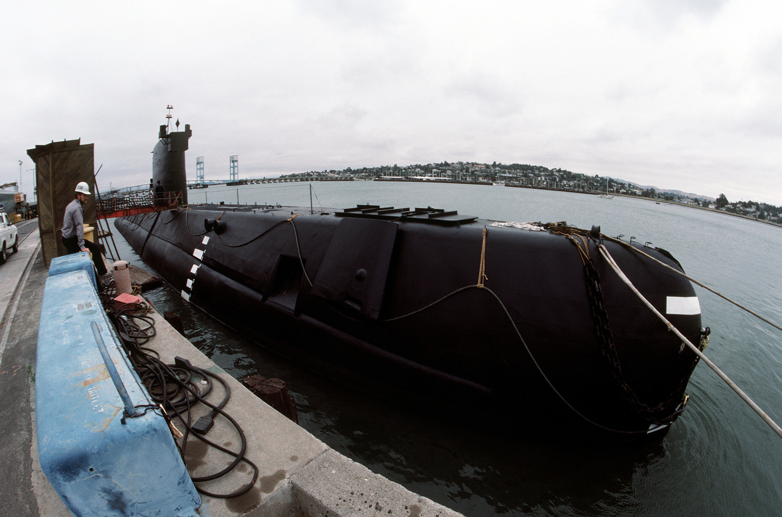 Starboard Bow View Of The Nuclear Powered Attack Submarine Ex Uss Nautilus Ssn 571 Nara