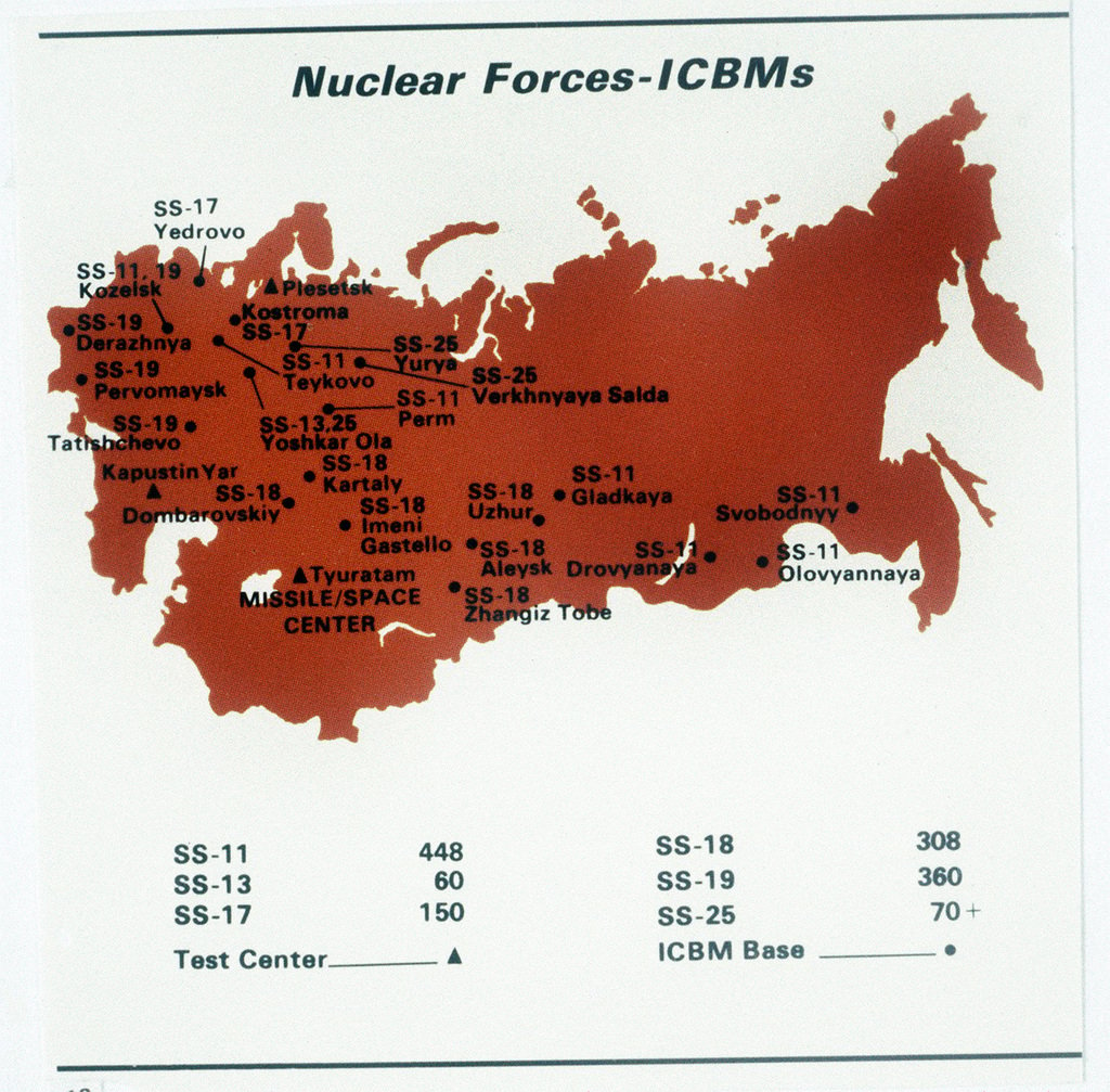 intercontinental ballistic missile sites